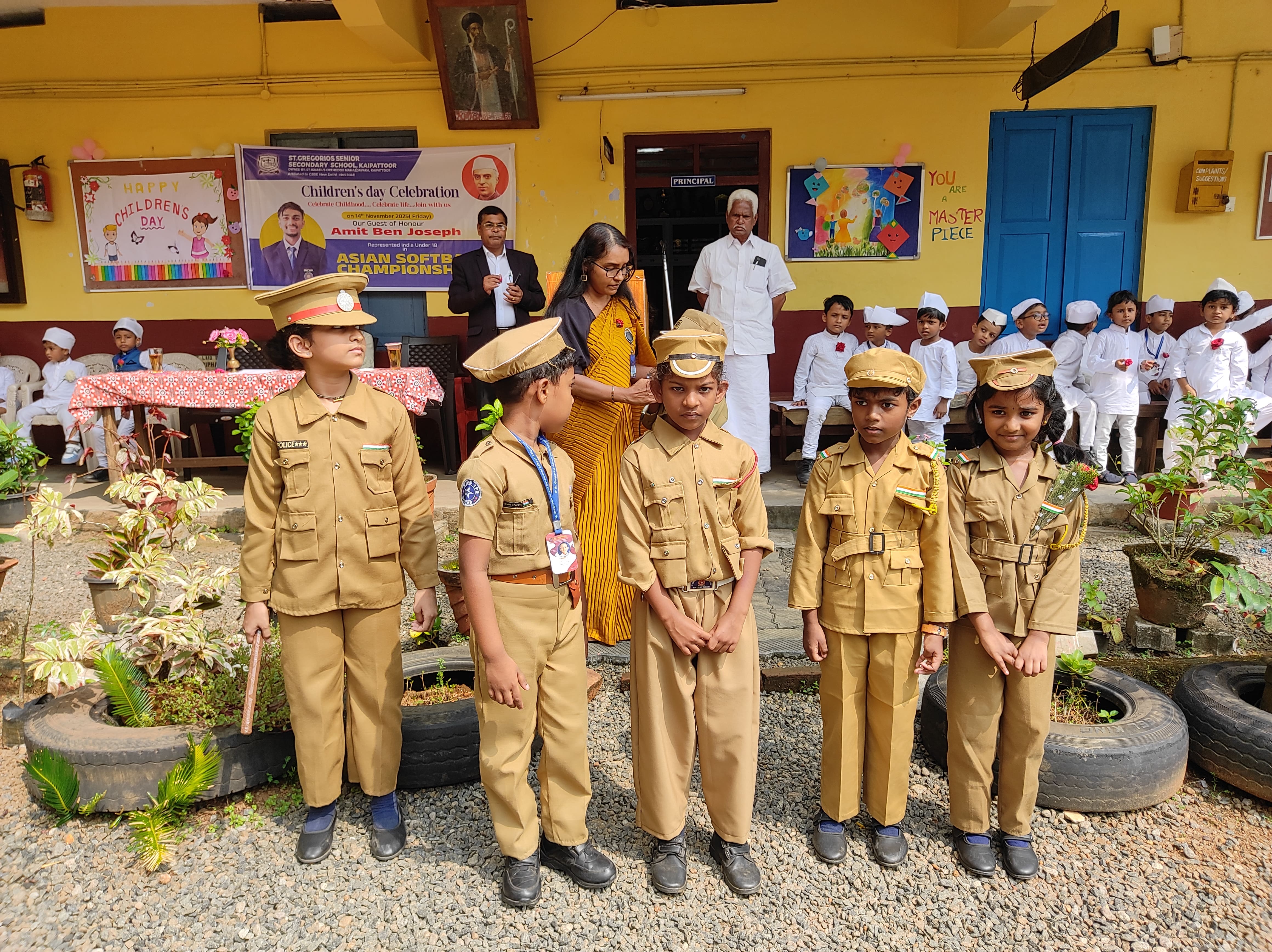 Consecration of the new building